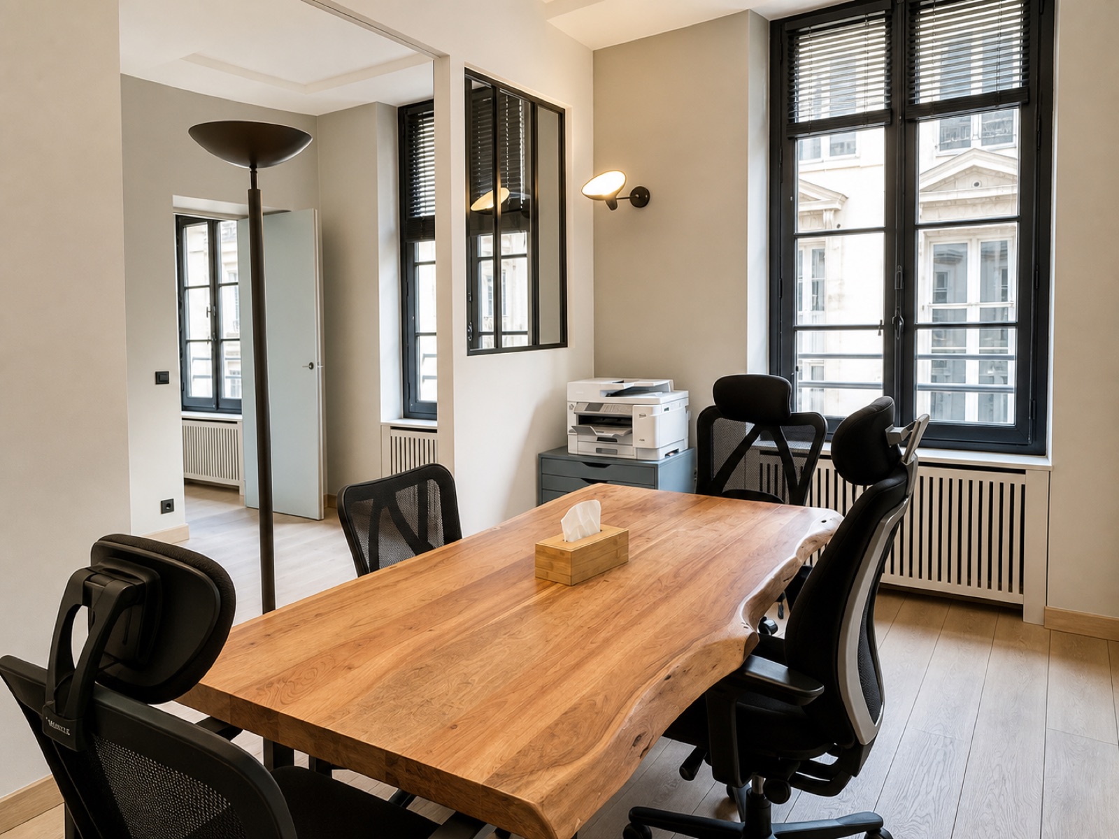 Grande salle de réunion de l'Appartement Vivienne